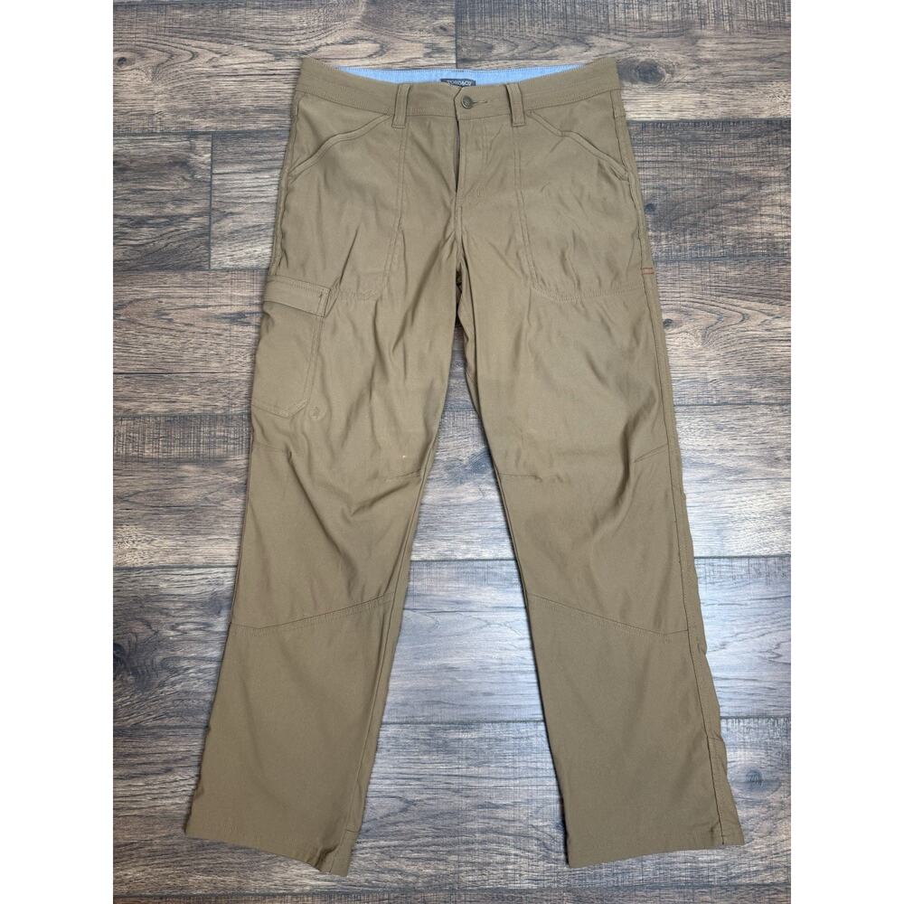 Toad & Co Cargo Pants Men's 32x29 Brown Nylon Outdoor Hiking Stretch